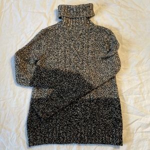 Vince High Neck Cable Sweater Size XS